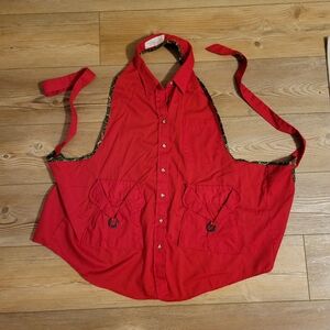 Christmas Holiday Kitchen Apron Handmade